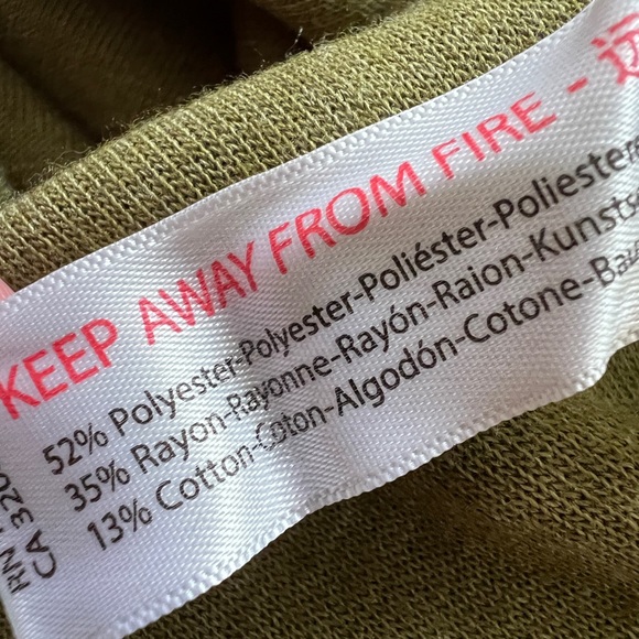 Colorblock Women's Top - Olive, Lavender, Mint - Picture 4 of 5